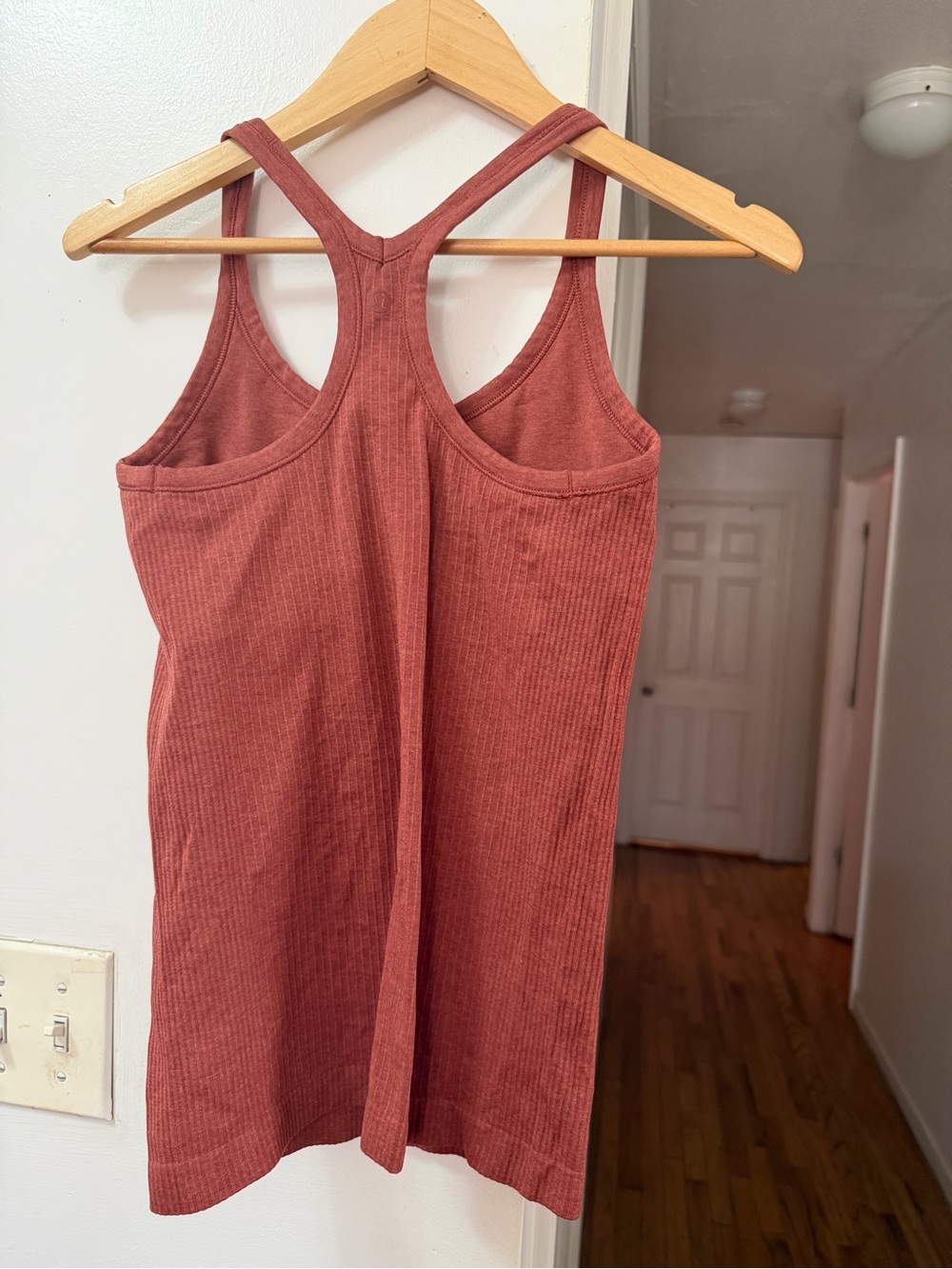 lululemon athletica Ribbed Racerback Tank - Rusty Rose